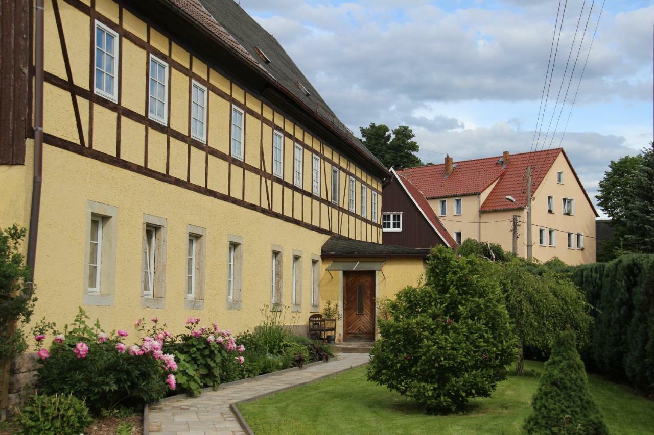 Ferienhof Cunnersdorf Lejlighed Kurort Gohrisch Eksteriør billede